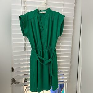 Green dress new without tags